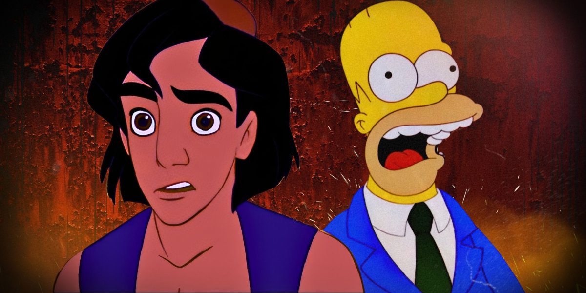 La próxima película de terror de Aladdin ya es similar a un episodio de Old Simpsons