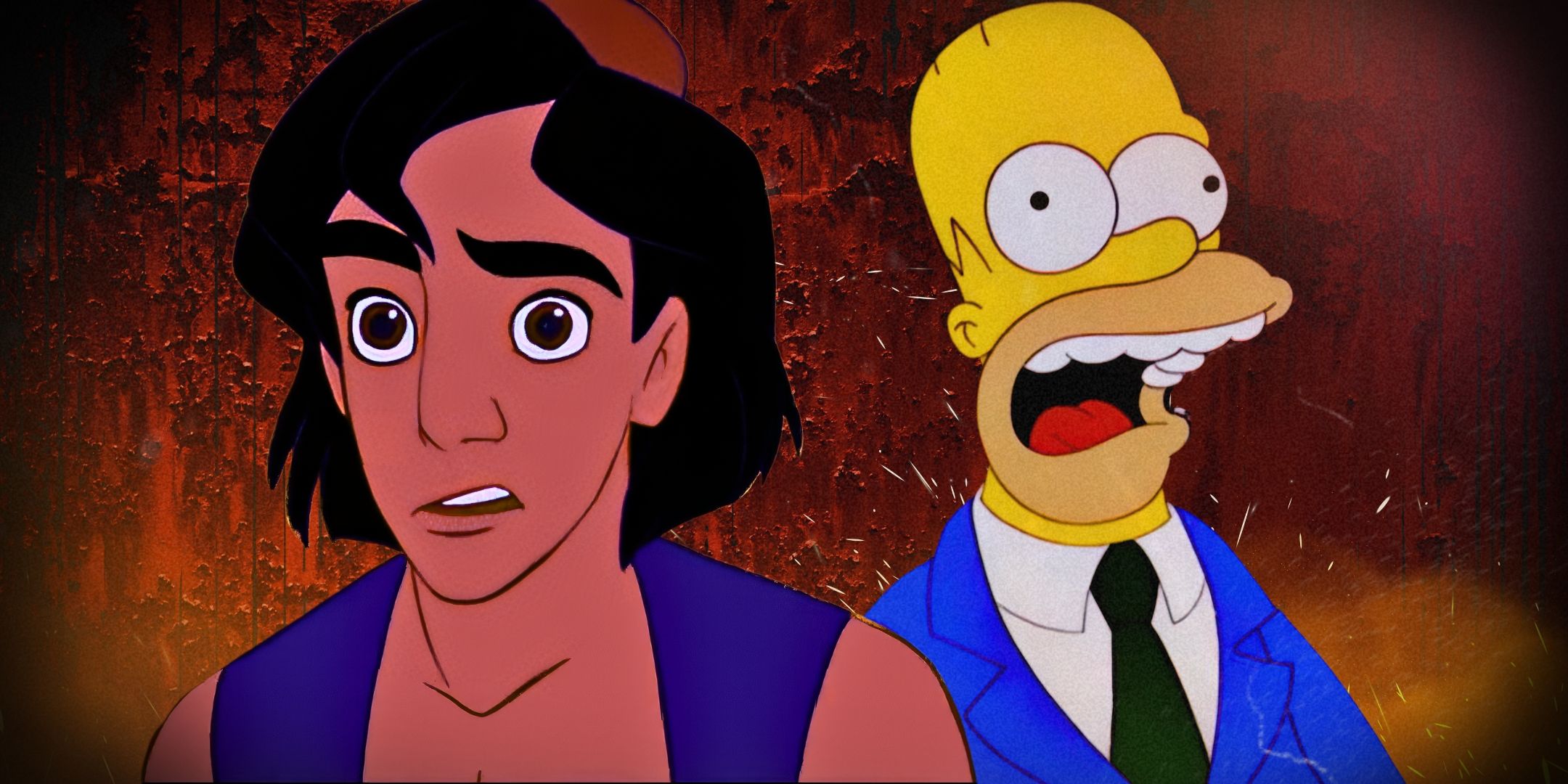 La próxima película de terror de Aladdin ya es similar a un episodio de Old Simpsons