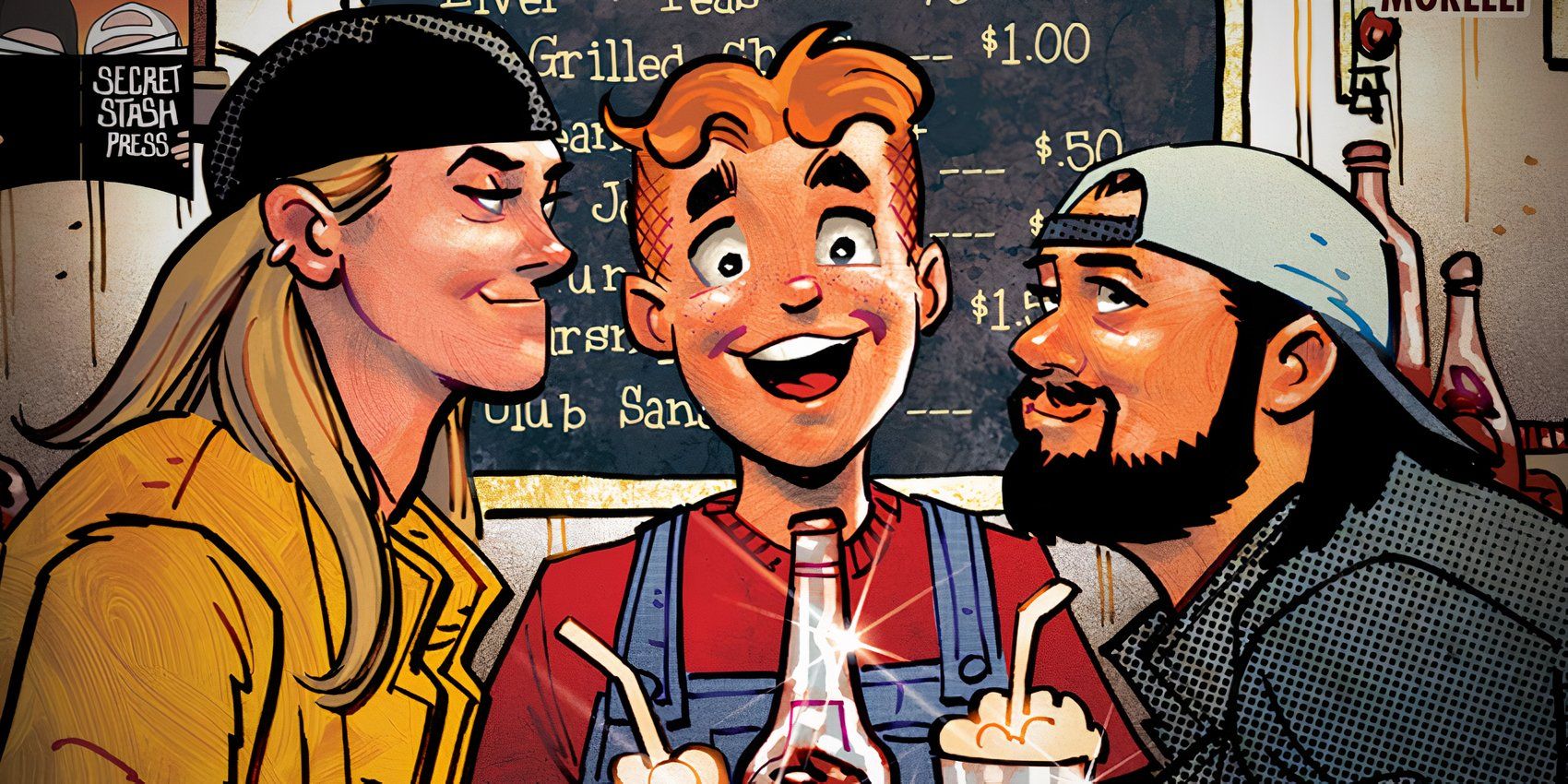 La película de Jay y Silent Bob, Canon, le da la bienvenida a Archie en el nuevo arte oficial (exclusivo)
