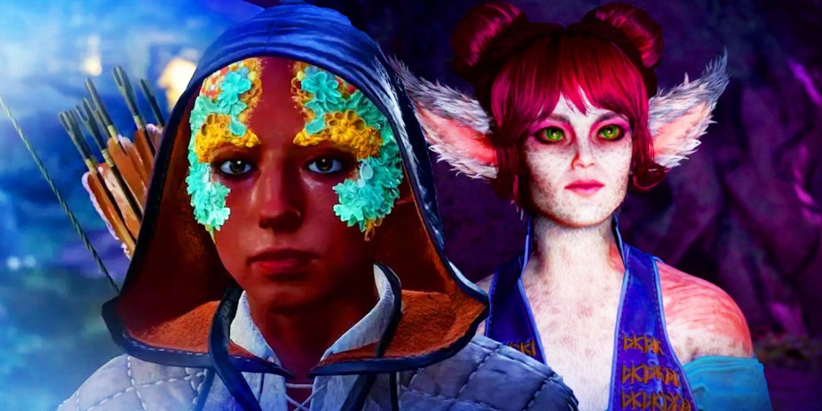 ¿Deberías mostrar las características faciales y de cabello divididas en el juego en el juego?