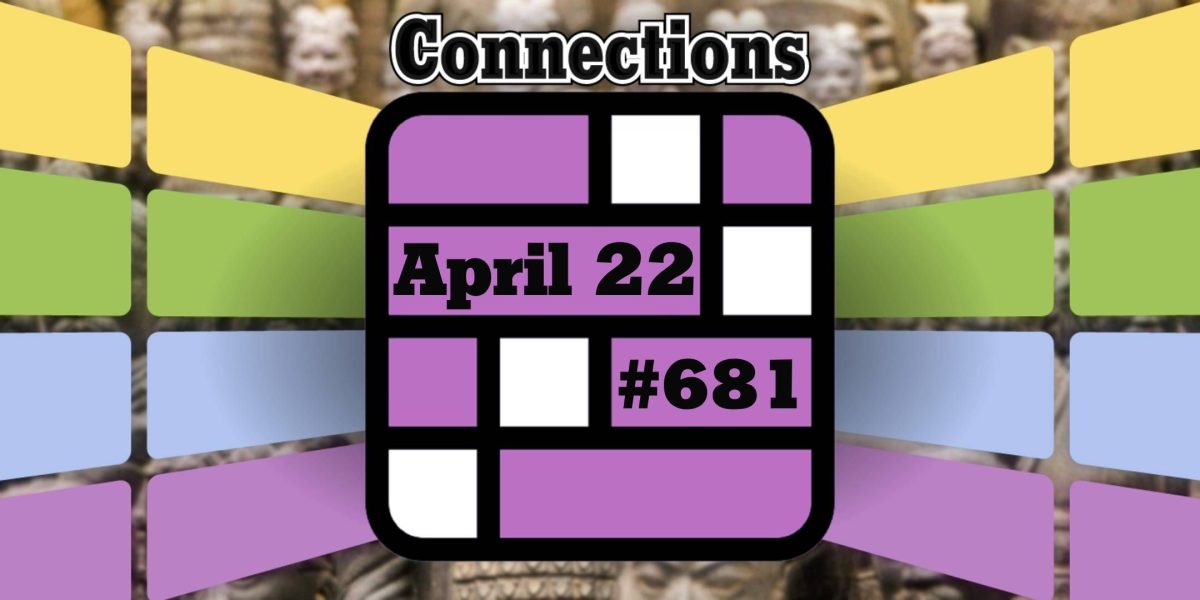 Conexiones y respuestas de hoy para el 22 de abril de 2025 (rompecabezas #681)