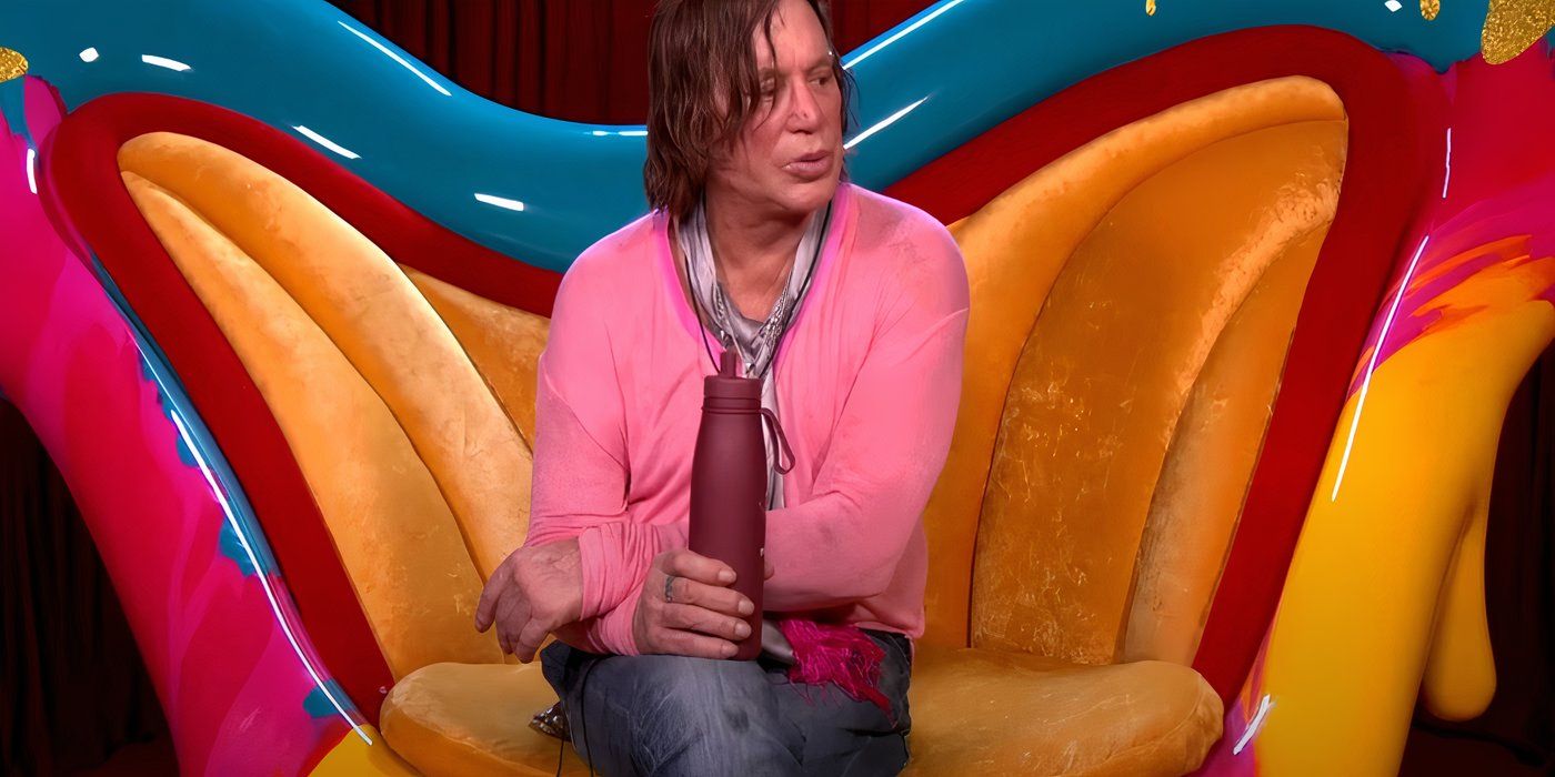 Mickey Rourke de Celebrity Big Brother UK fue retirado de la casa por un comportamiento inapropiado (sus acciones interesantes en el programa explicadas)