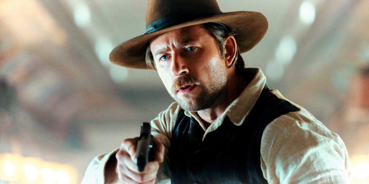 "Tuvieron que superarse": el actor de Spencer de 1923 Brandon Sklenar dividió la cabeza después de que el director le dijo que fuera "realmente ape sh-t" para un disparo