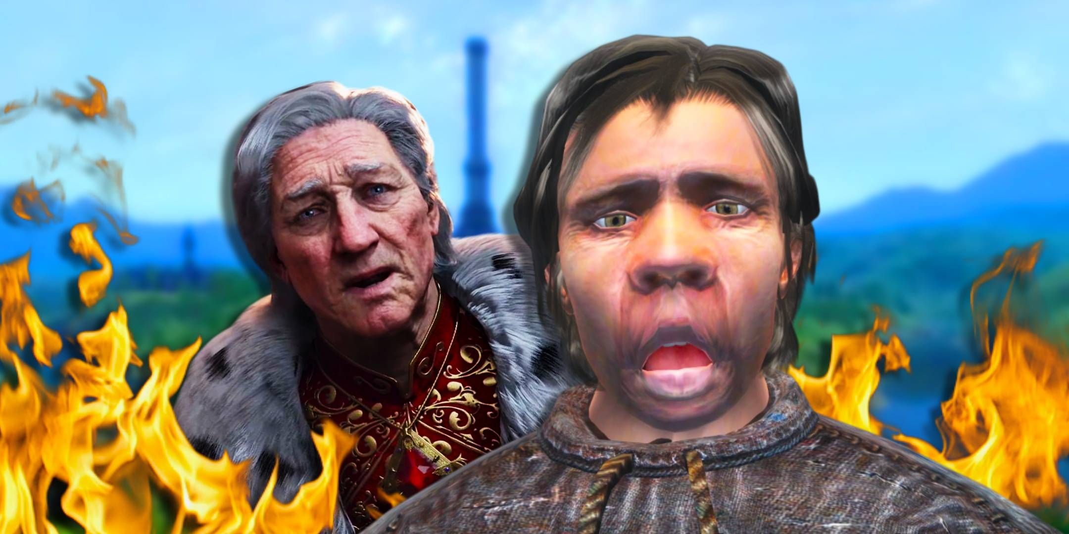 Los gráficos actualizados de Oblivion Remastered realmente estropean el mundo del original