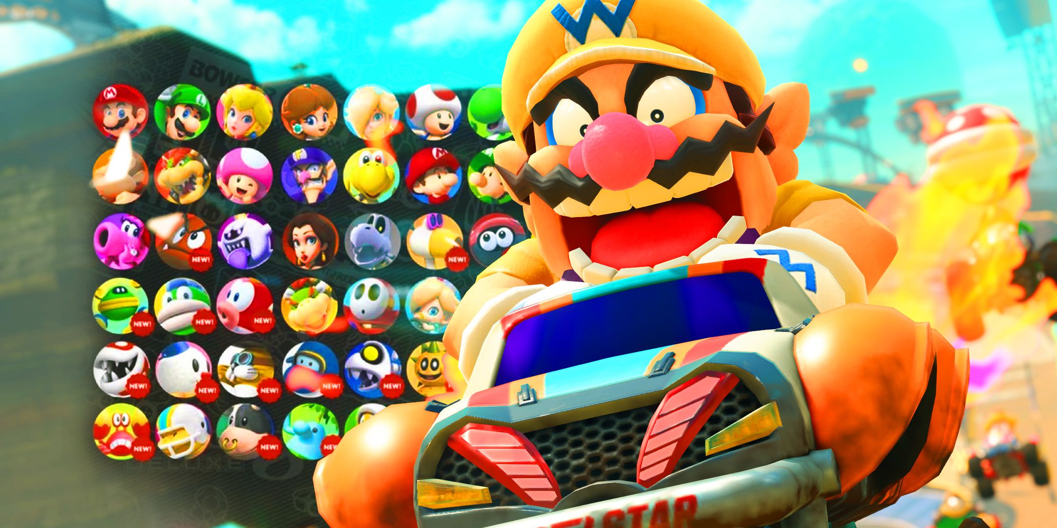 La lista de Mario Kart World es enorme, pero ha causado una falla fatal