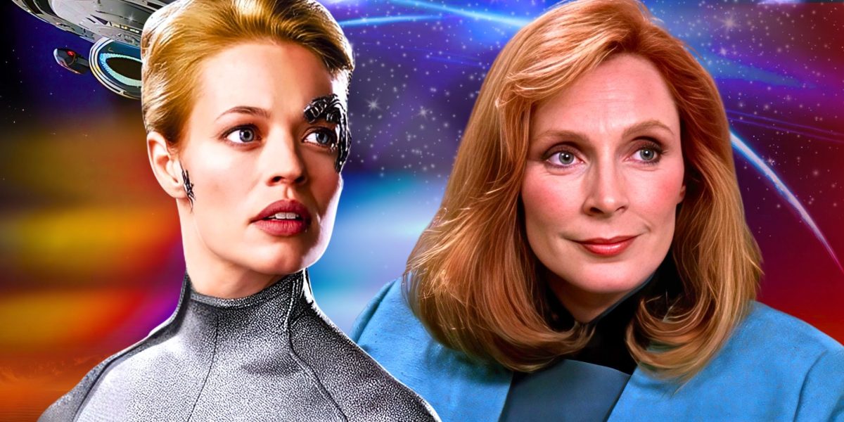 Siete del personaje de nueve no podrían haber sucedido sin el Dr. Beverly Crusher en Star Trek: The Next Generation