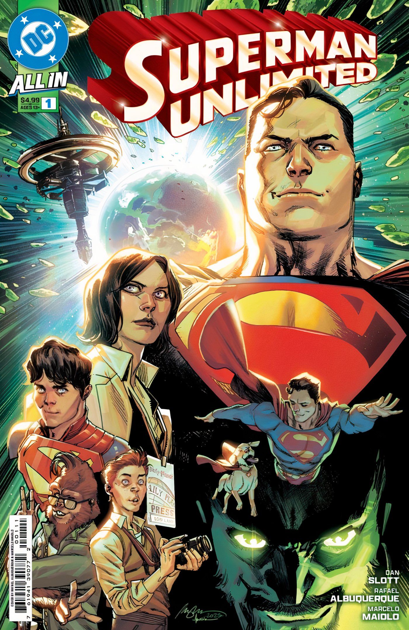 Superman Unlimited 1 portada