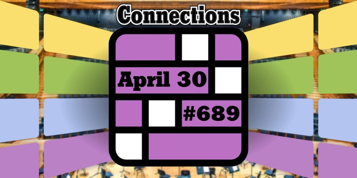 Conexiones y respuestas de hoy para el 30 de abril de 2025 (rompecabezas #689)