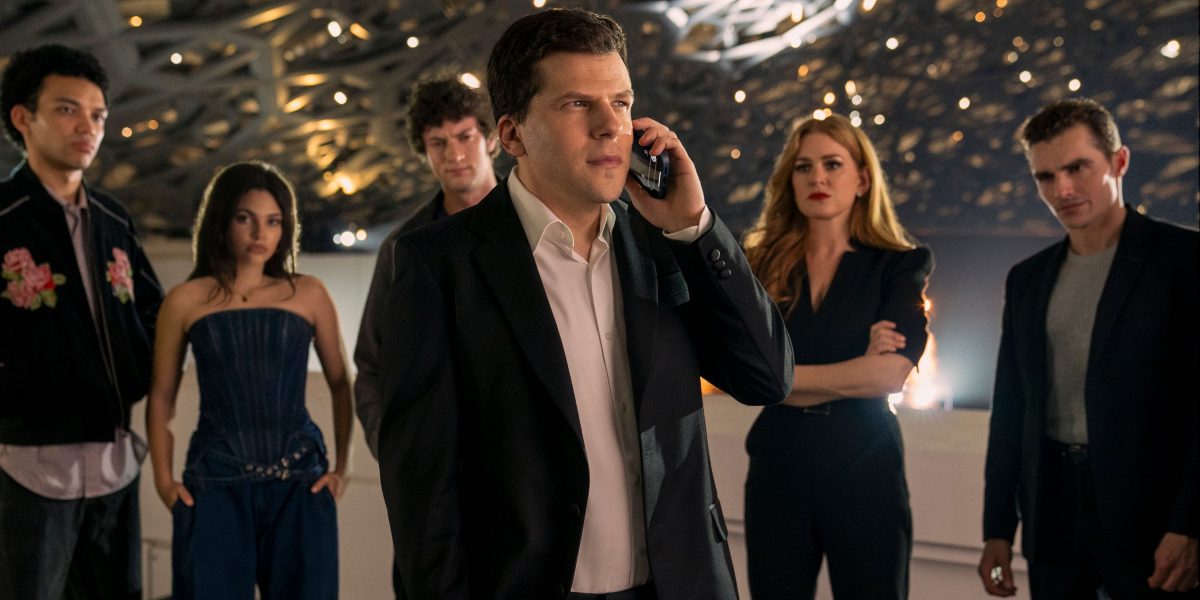 ¿Por qué Jesse Eisenberg Butts con uno de los suyas ahora me ves 3 reclutas explicados por Dominic Sessa?