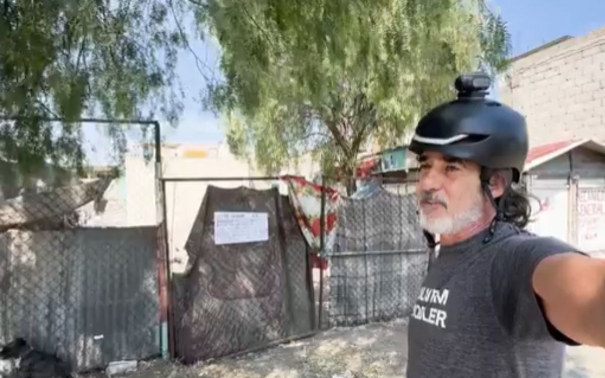 Arturo Hernández de 'Los Supercívicos' denuncia despojo: 'igual que a Doña Carlota'