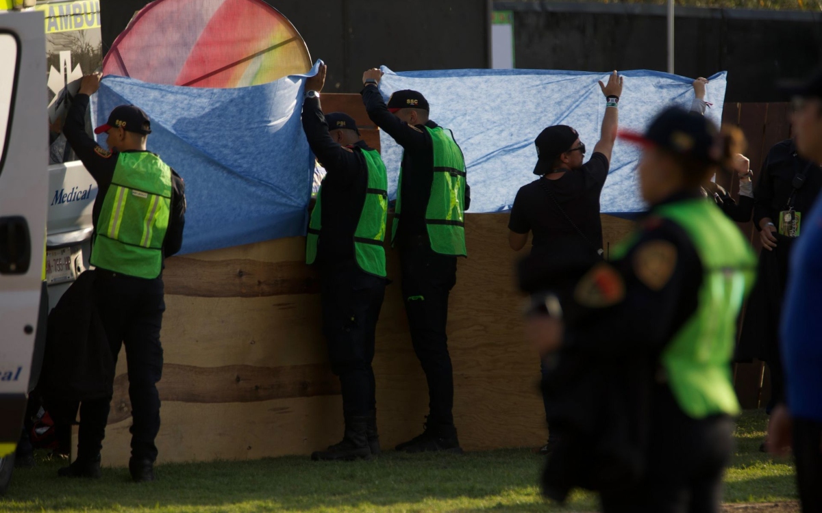 CDMX | Mueren dos personas tras caída de estructura en Festival Ceremonia