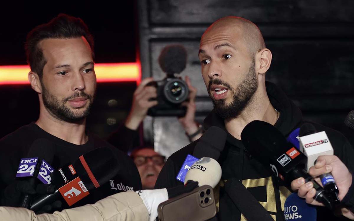 Cuatro mujeres demandan a Andrew Tate por delitos sexuales en Reino Unido