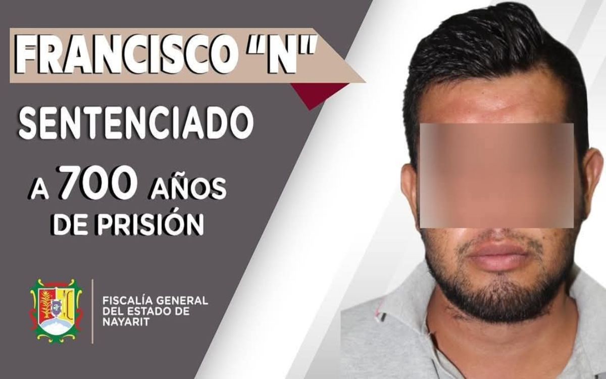 Dan 700 años de prisión a uno de los responsables de desapariciones masivas en Nayarit