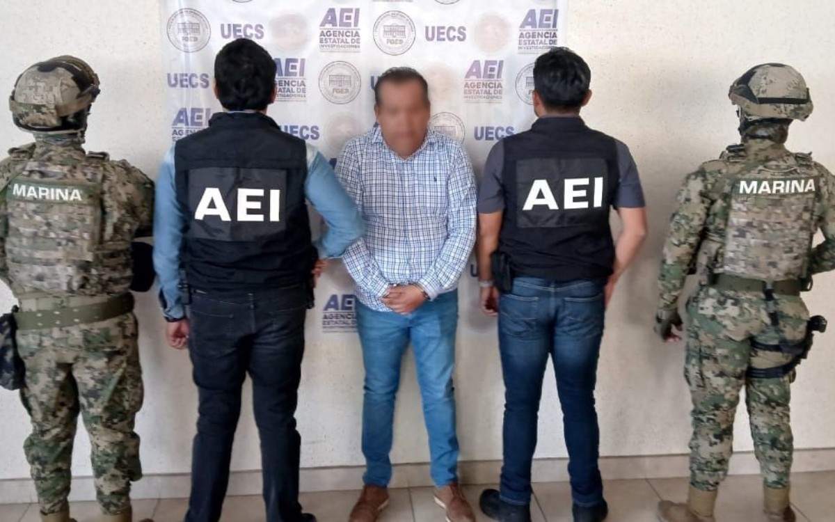 Detienen a 'El Tláloc', líder de célula delictiva que opera en el Istmo de Tehuantepec