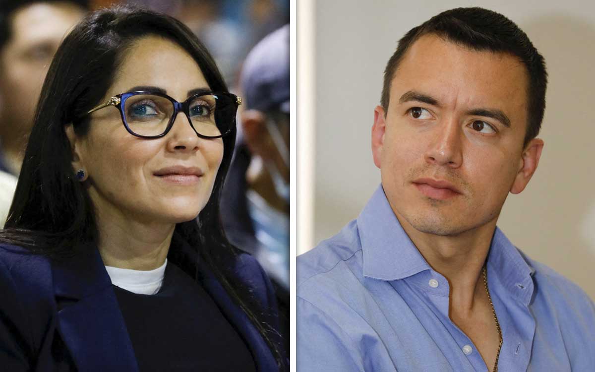 Ecuador decide entre González y Noboa en medio del estado de excepción en siete provincias