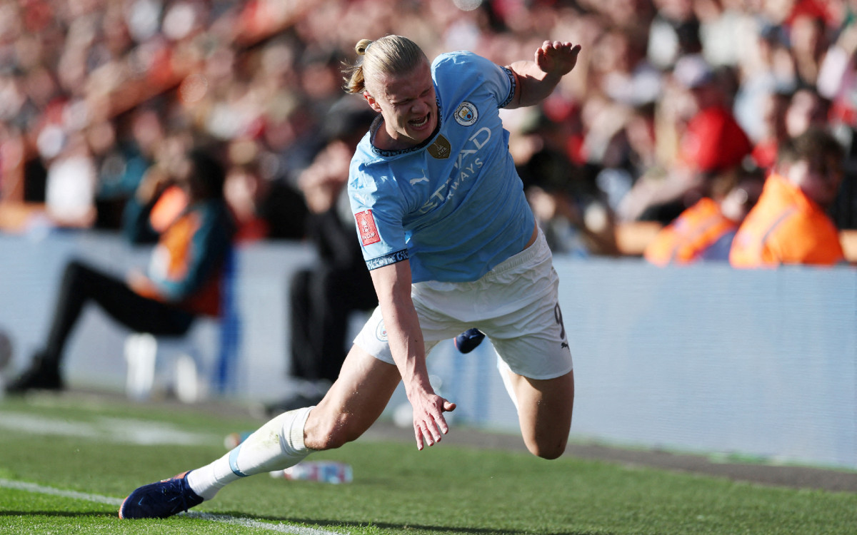 Erling Haaland sufre una lesión y queda fuera casi toda la temporada