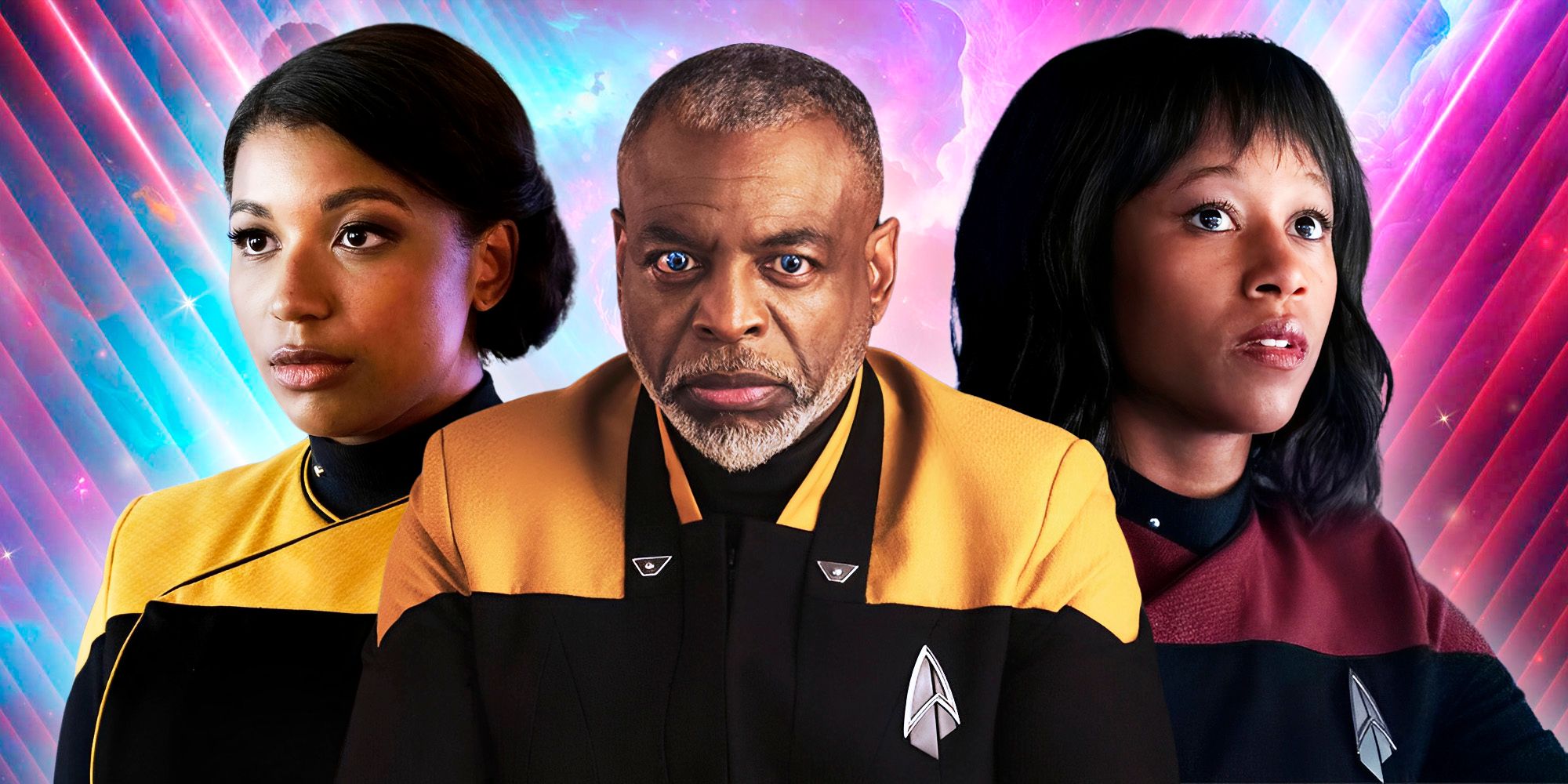 Estoy enojado porque la familia de Geordi está siendo desperdiciada por la falta de nuevos espectáculos de Star Trek