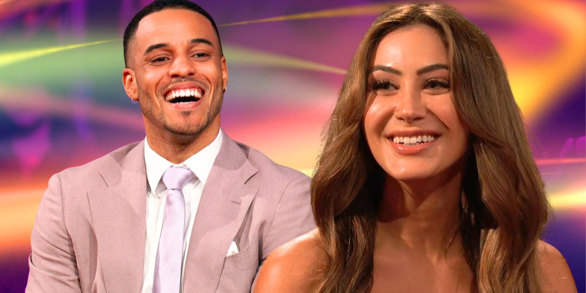 “No soy un abrazador”: The Bachelor’s Grant Ellis y Juliana Pasquarosa revelan mensajes de texto nunca antes vistos sobre su relación después de la reacción final de la reacción final