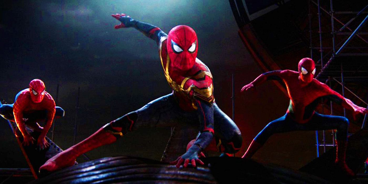 Las versiones de Tom Holland, Andrew Garfield y Tobey Maguire de Spider-Man se unen para salvar el multiverso MCU en Avengers: Secret Wars Art