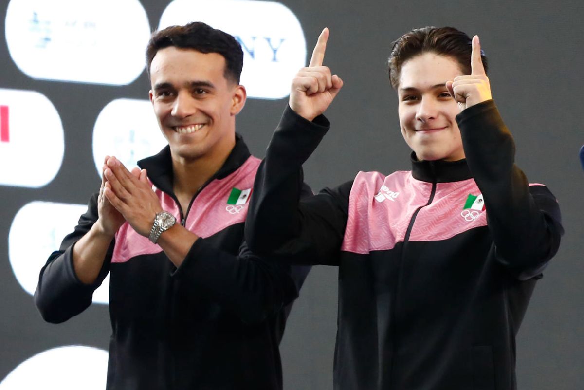 Mexicanos Olvera y Celaya ganan oro en saltos en Guadalajara | Video