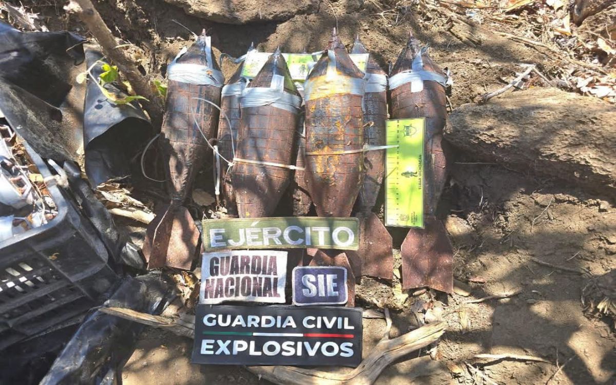 Michoacán | Desactivan 168 explosivos en Tierra Caliente