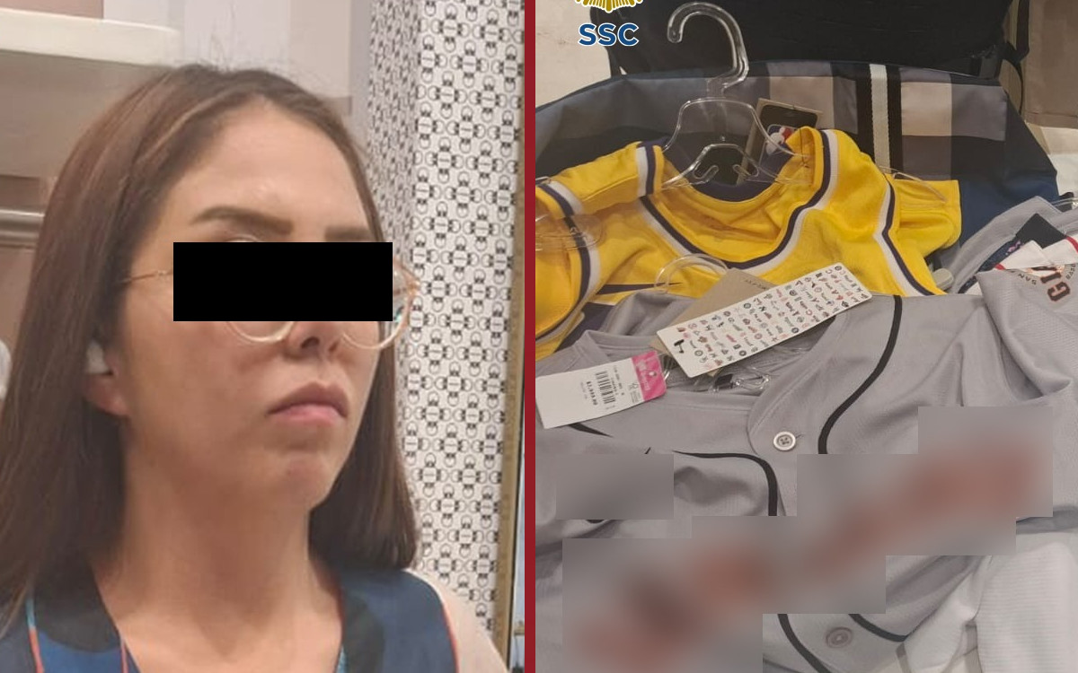 Mujer intentó robar playeras valuadas en más de 30 mil pesos en Coyoacán: Policía CDMX