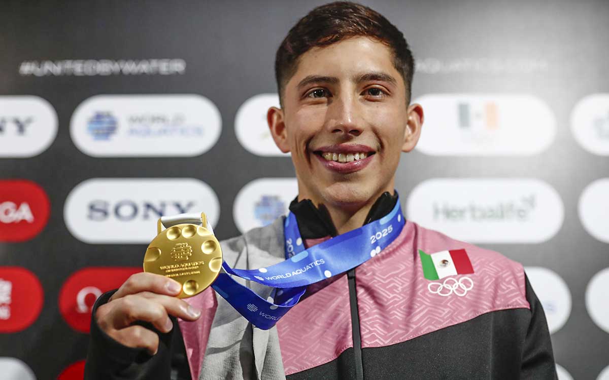 Randal Willars hace historia y gana el segundo oro para México en el Mundial de Clavados