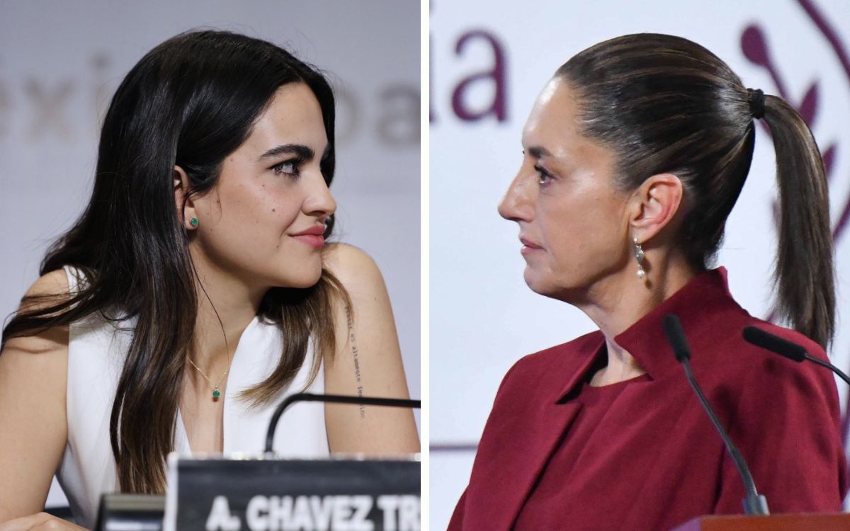 Sheinbaum se posiciona ante polémica de Andrea Chávez; enviará carta a Morena