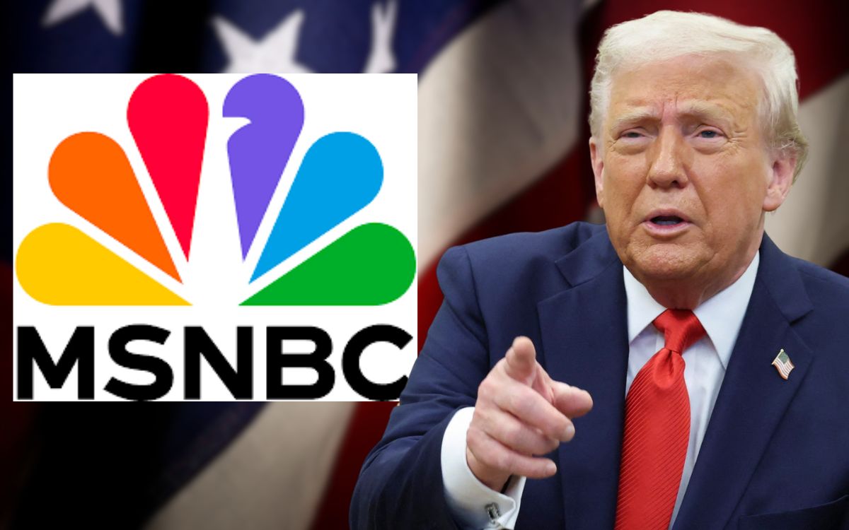 Trump arremete contra los medios y carga de nuevo contra la MSNBC