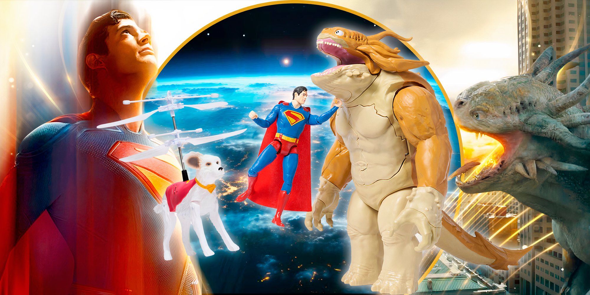 Vuelva a actualizar la pelea de Kaiju de Superman y más con estos juguetes vinculados de Spin Master