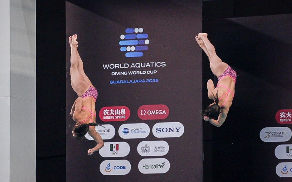 ¡México de plata! Las gemelas Mía y Lía Cueva brillan en el Mundial de Clavados