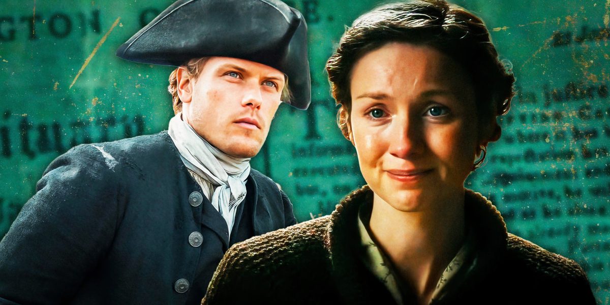 Apuesto a que te perdiste un huevo de Pascua de la temporada 7 de Outlander que hace referencia a una historia de libro olvidado