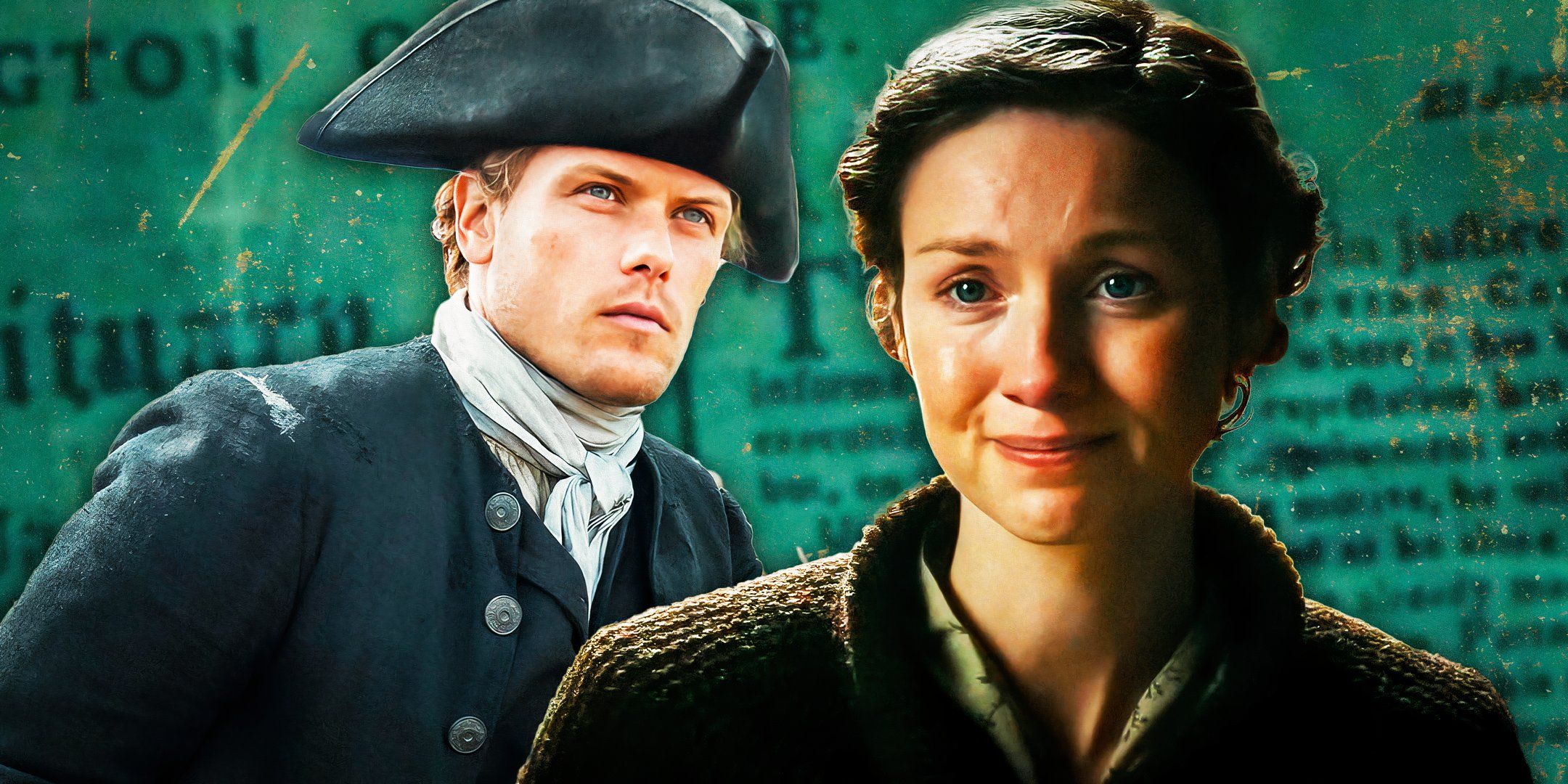 Apuesto a que te perdiste un huevo de Pascua de la temporada 7 de Outlander que hace referencia a una historia de libro olvidado