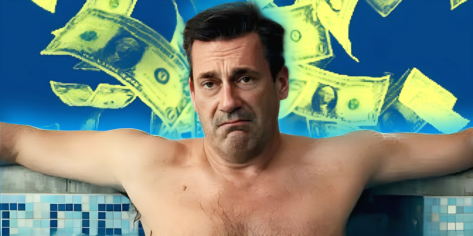 El nuevo programa de 84% RT "Eat the Rich" de Jon Hamm tiene un problema de línea de tiempo importante