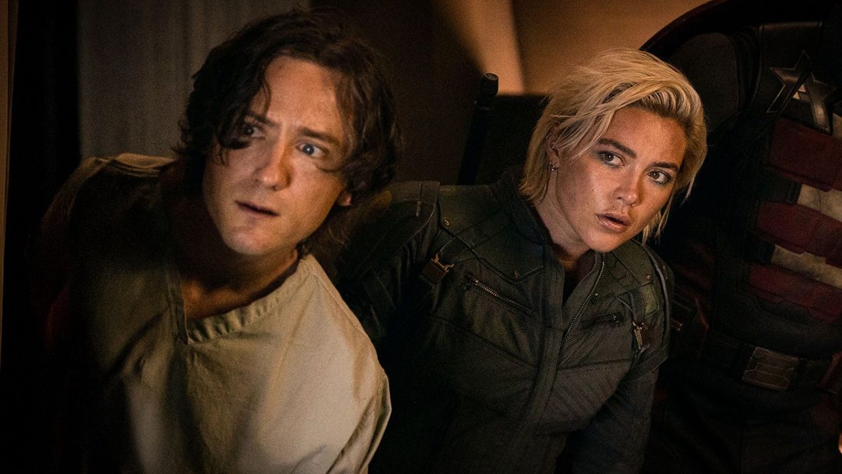 La dinámica intensa rollos* de Yelena & Bob* no podría ser más diferente de la vida real, dice Florence Pugh: "Simplemente nos estamos cabreando"