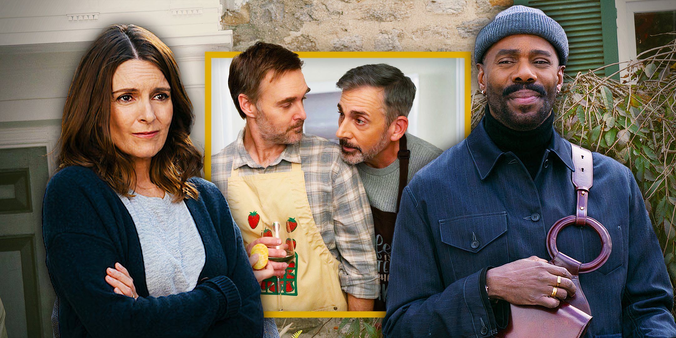 El elenco y creadores de Four Seasons desglosan la nueva comedia de Tina Fey sobre “El arenoso de cómo interactúan las parejas”