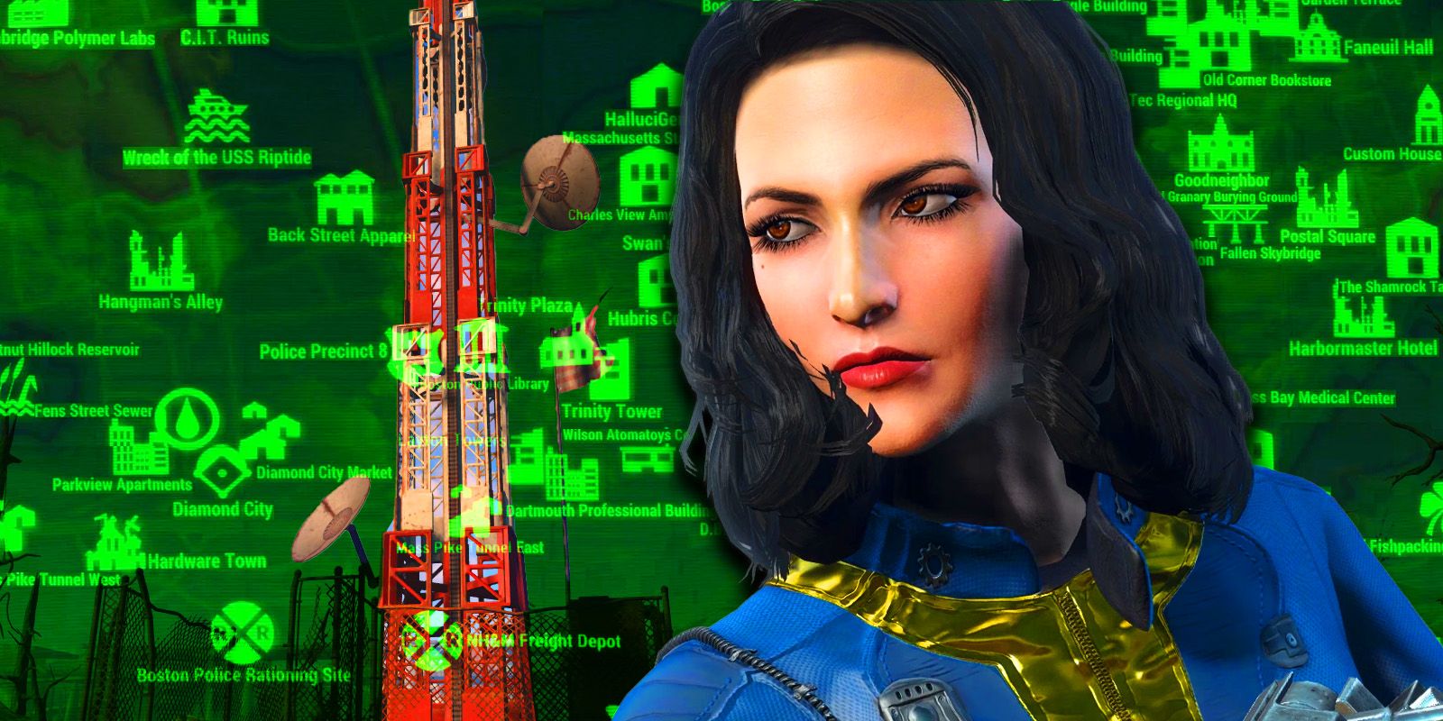 Las torres de relevos de Fallout 4 conducen a algunas increíbles ubicaciones ocultas y misiones