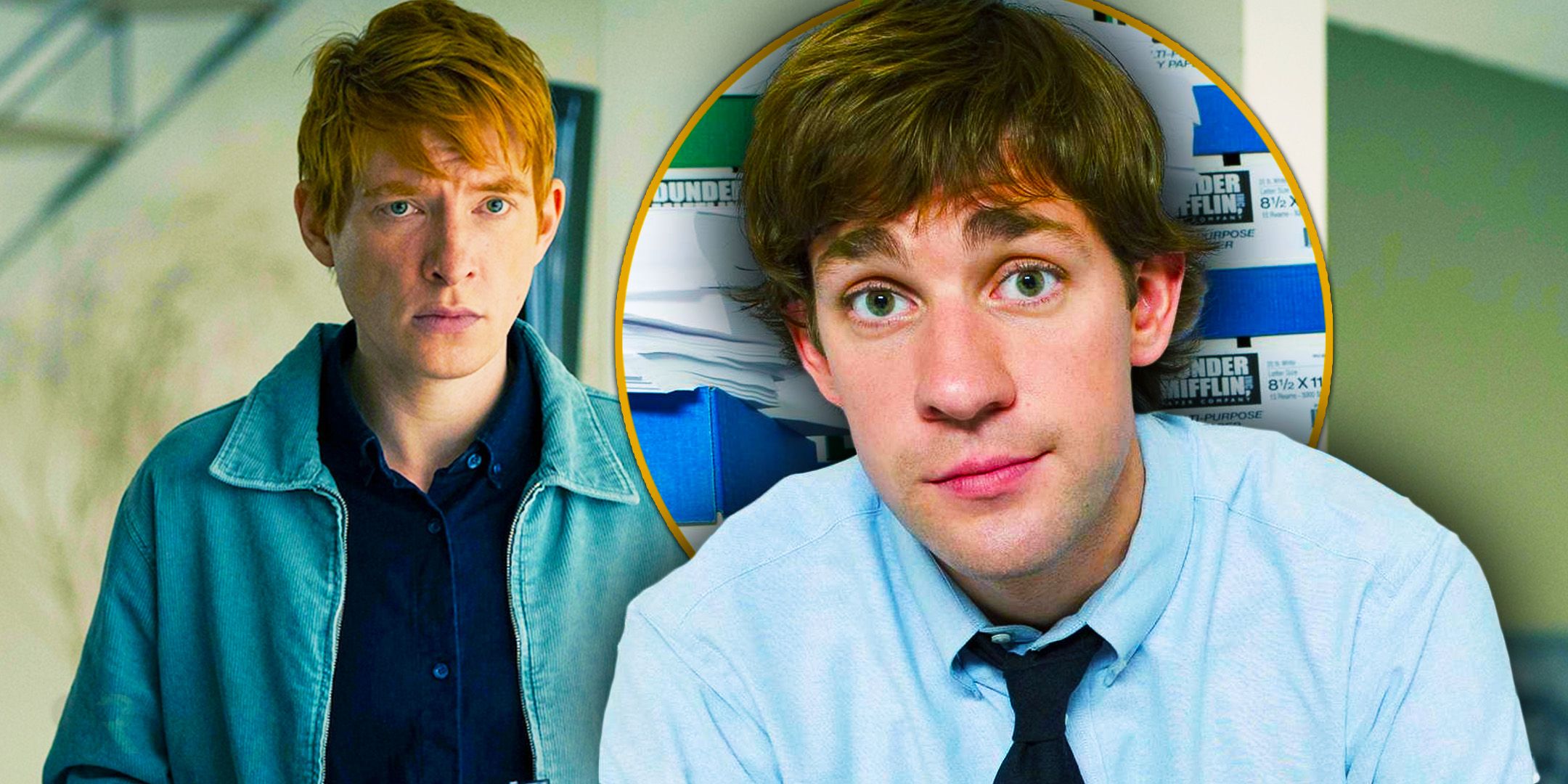 “Estaba adorablemente nervioso”: John Krasinski de la oficina reacciona a Domhnall Gleeson protagonizando una nueva serie spin -off
