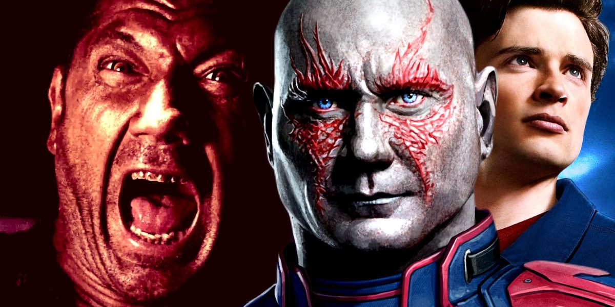 No puedo creer que me acabo de dar cuenta de que Dave Bautista estaba en Smallville hace 19 años