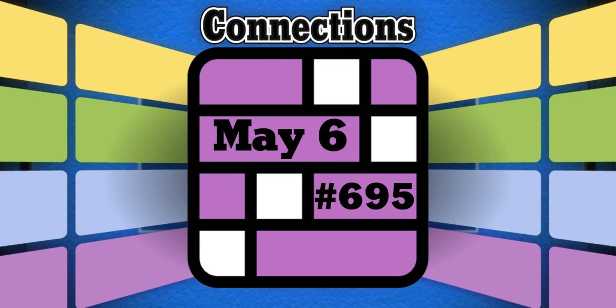 Conexiones y respuestas de hoy para el 6 de mayo de 2025 (rompecabezas #695)