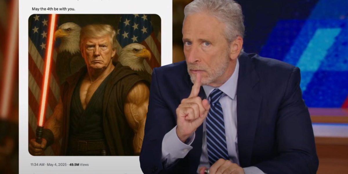 No puedo creer que The Daily Show solo explicara cómo Sith crea un sable de luz rojo