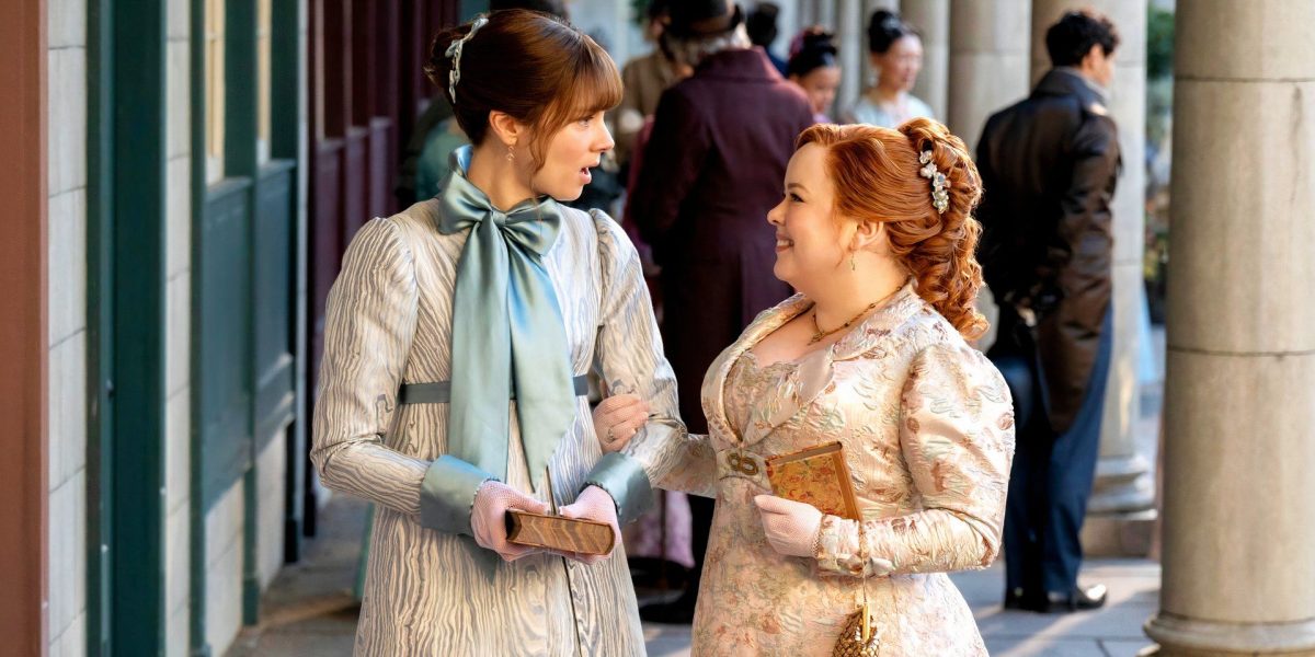 La nueva imagen de la temporada 4 de Bridgerton revela una reunión inesperada entre la familia de Sophie & Benedict, y esta es una gran desviación de libros