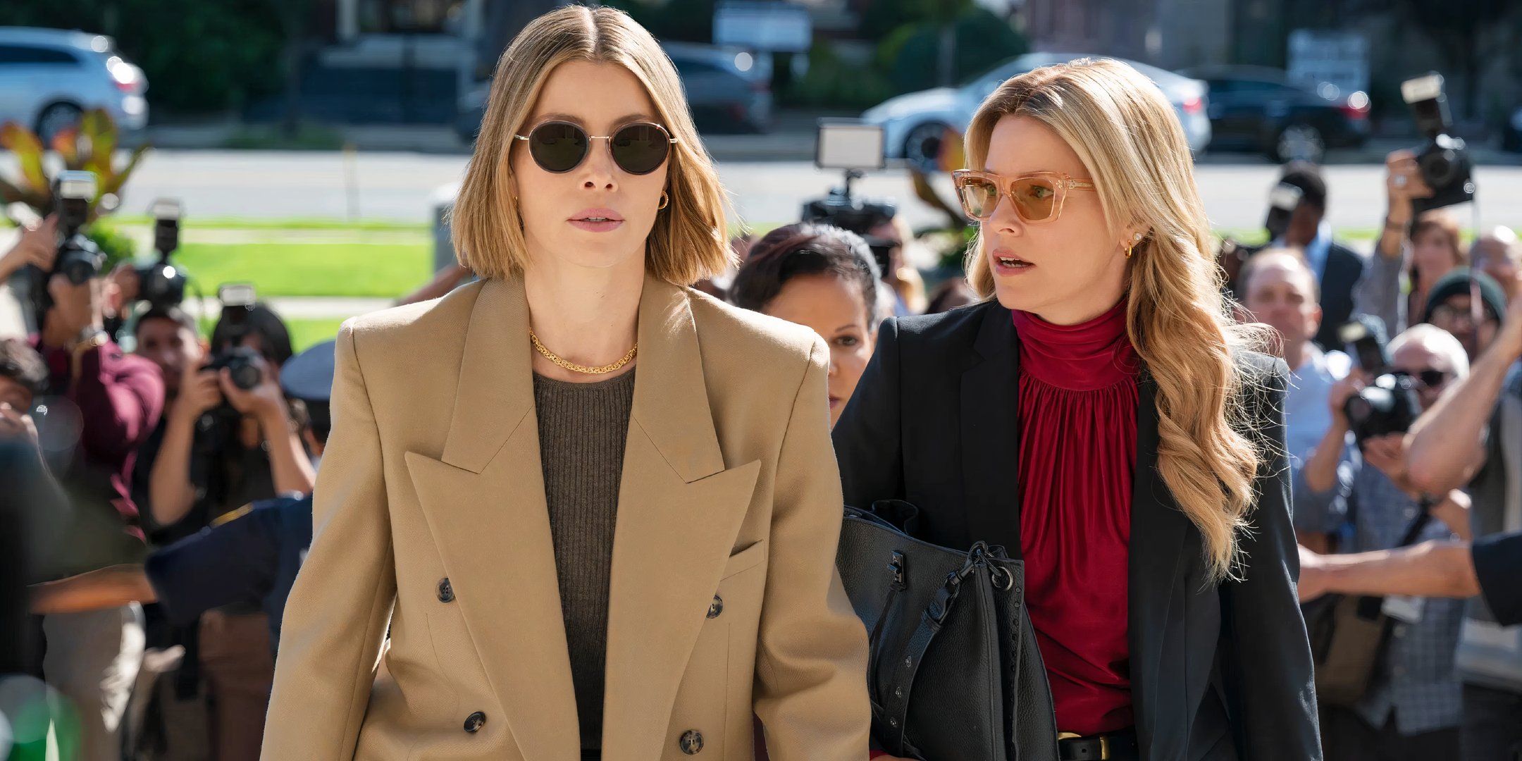 Las primeras imágenes de Better Sister First: Elizabeth Banks y Jessica Biel son hermanos separados en la nueva serie de crimen de Prime Video