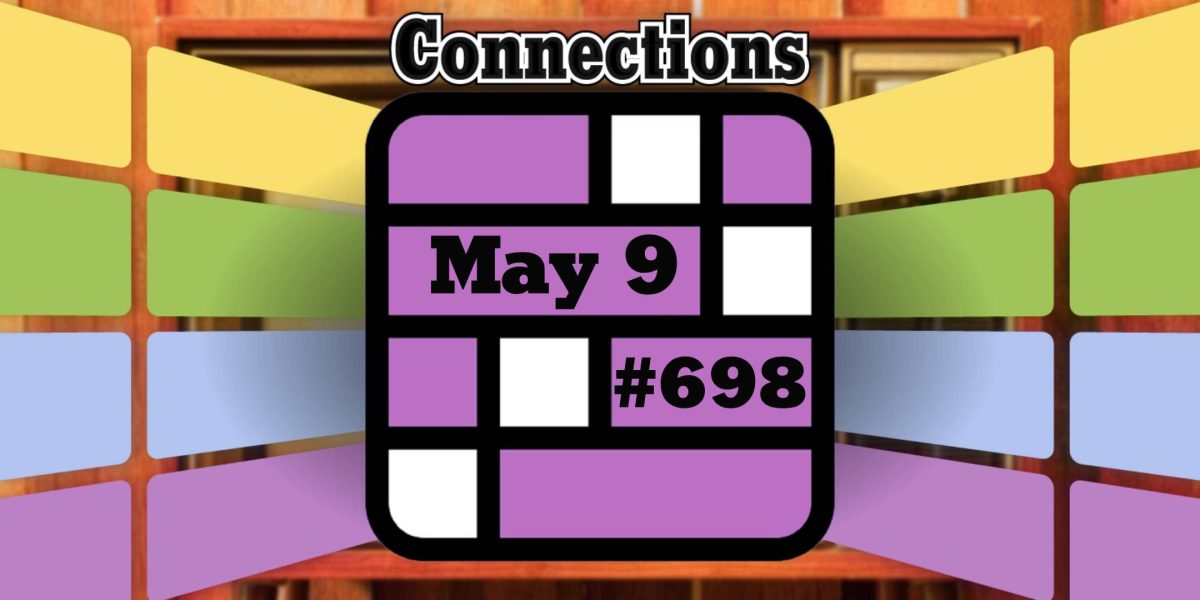Conexiones y respuestas de hoy para el 9 de mayo de 2025 (rompecabezas #698)