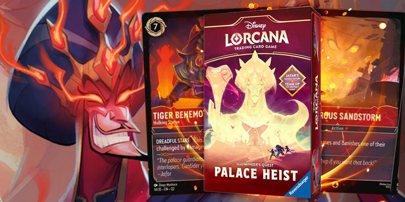 La búsqueda de Disney Lorcana Illumineer: Palace Heist – Fecha de lanzamiento, tarjetas y la historia de Jafar