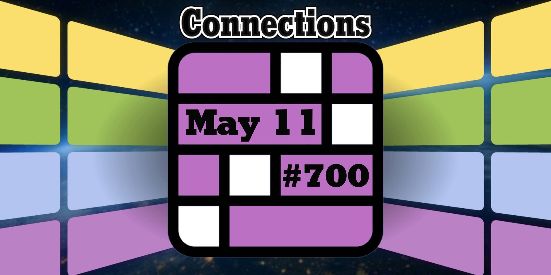 Conexiones y respuestas de hoy para el 11 de mayo de 2025 (rompecabezas #700)