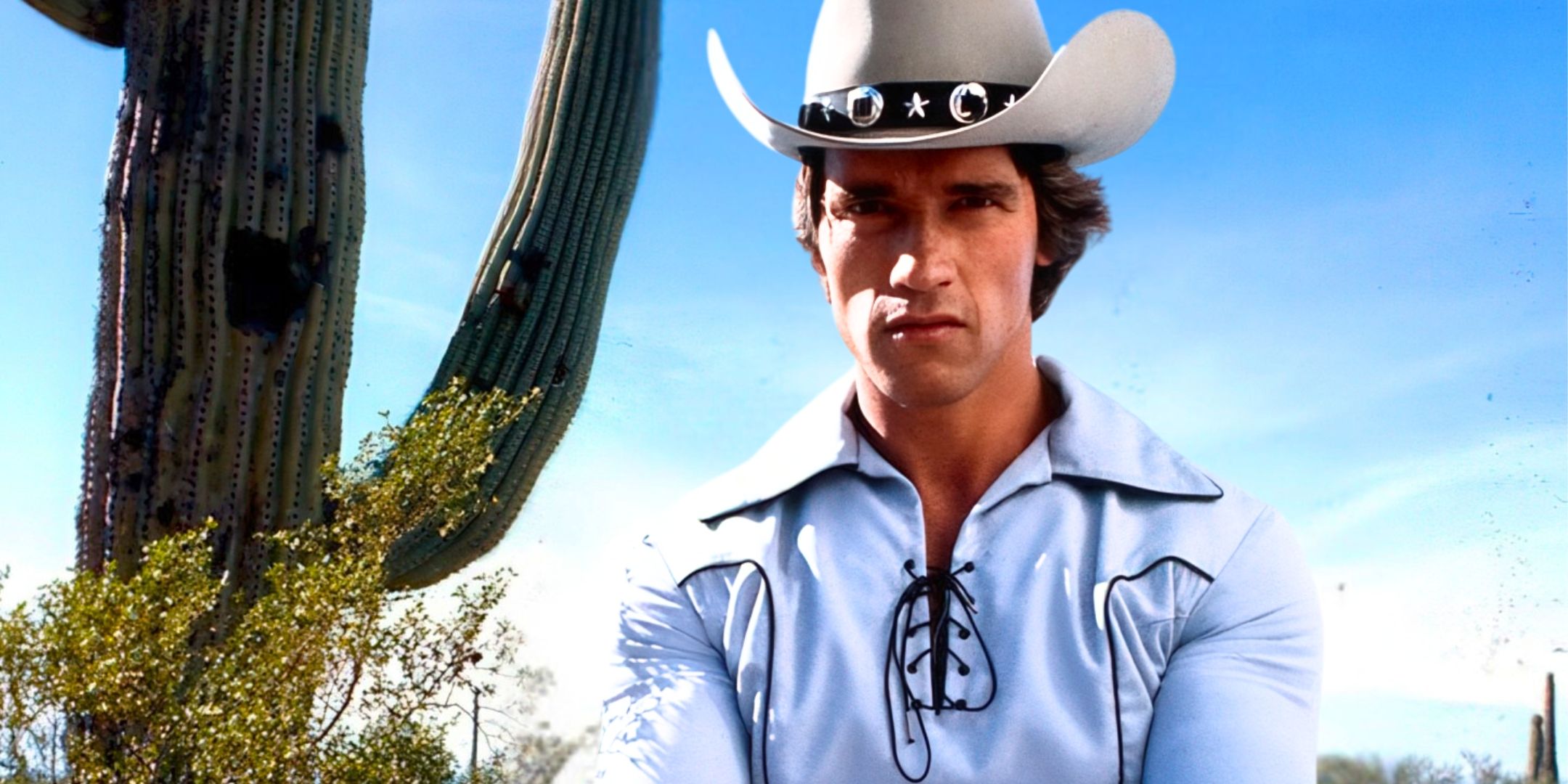 Arnold Schwarzenegger luchó contra Kirk Douglas en esta comedia occidental subestimada de 1979