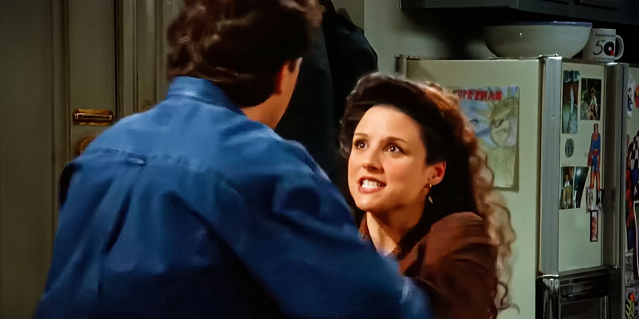 Me encanta el empuje de Elaine en Seinfeld y su historia de fondo hace que el personaje de Julia Louis-Dreyfus sea aún más entrañable