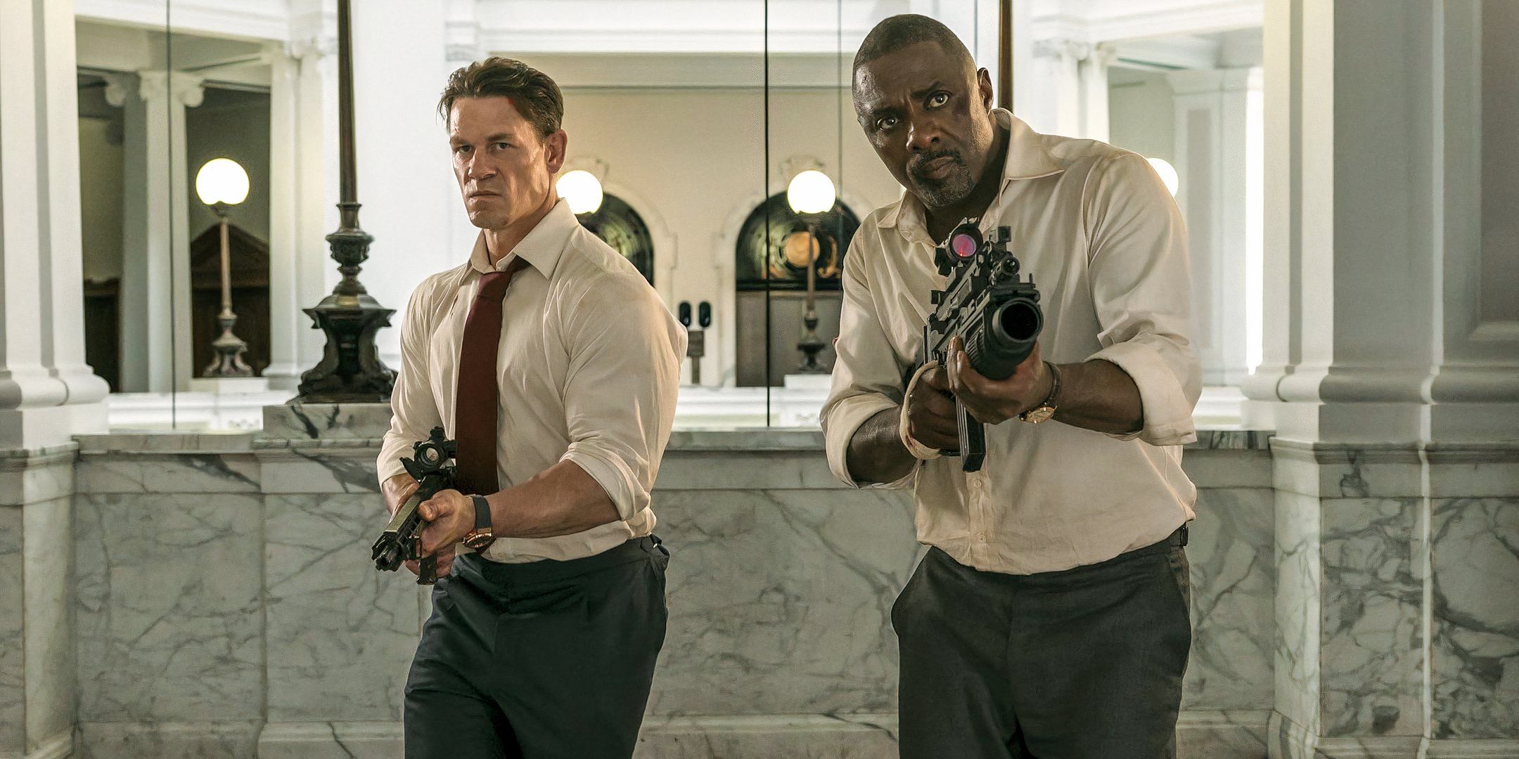 La nueva película de acción de John Cena e Idris Elba se parece exactamente a lo que me he estado perdiendo del género