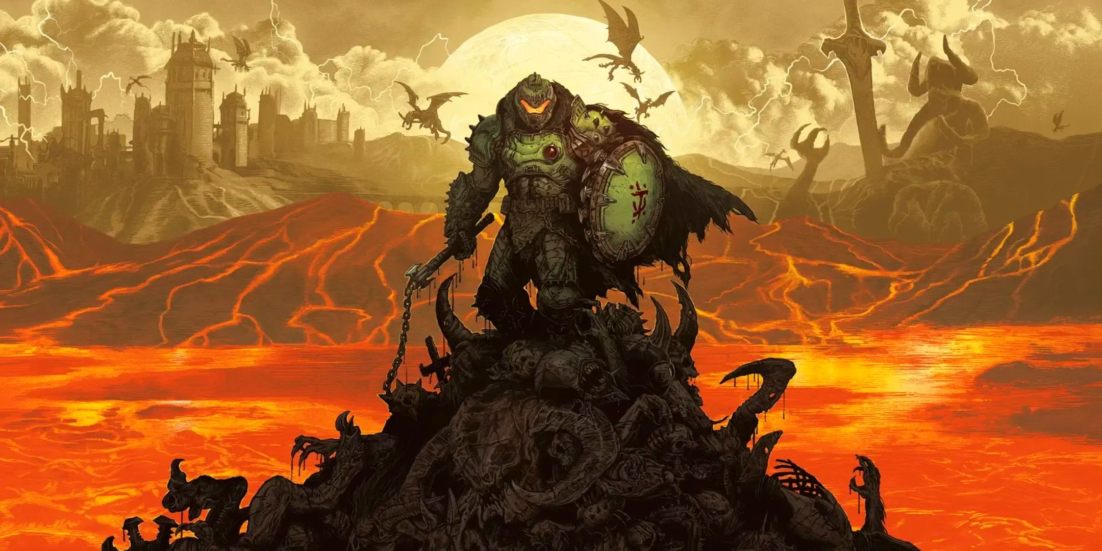 ¿Es Doom: The Dark Edad en Xbox Game Pass Day-One?